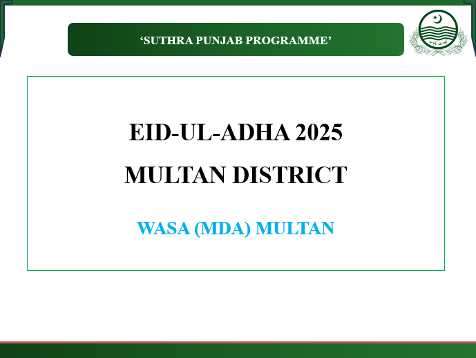 Wasa Activities during Eid ul Azha 2025 | Multan